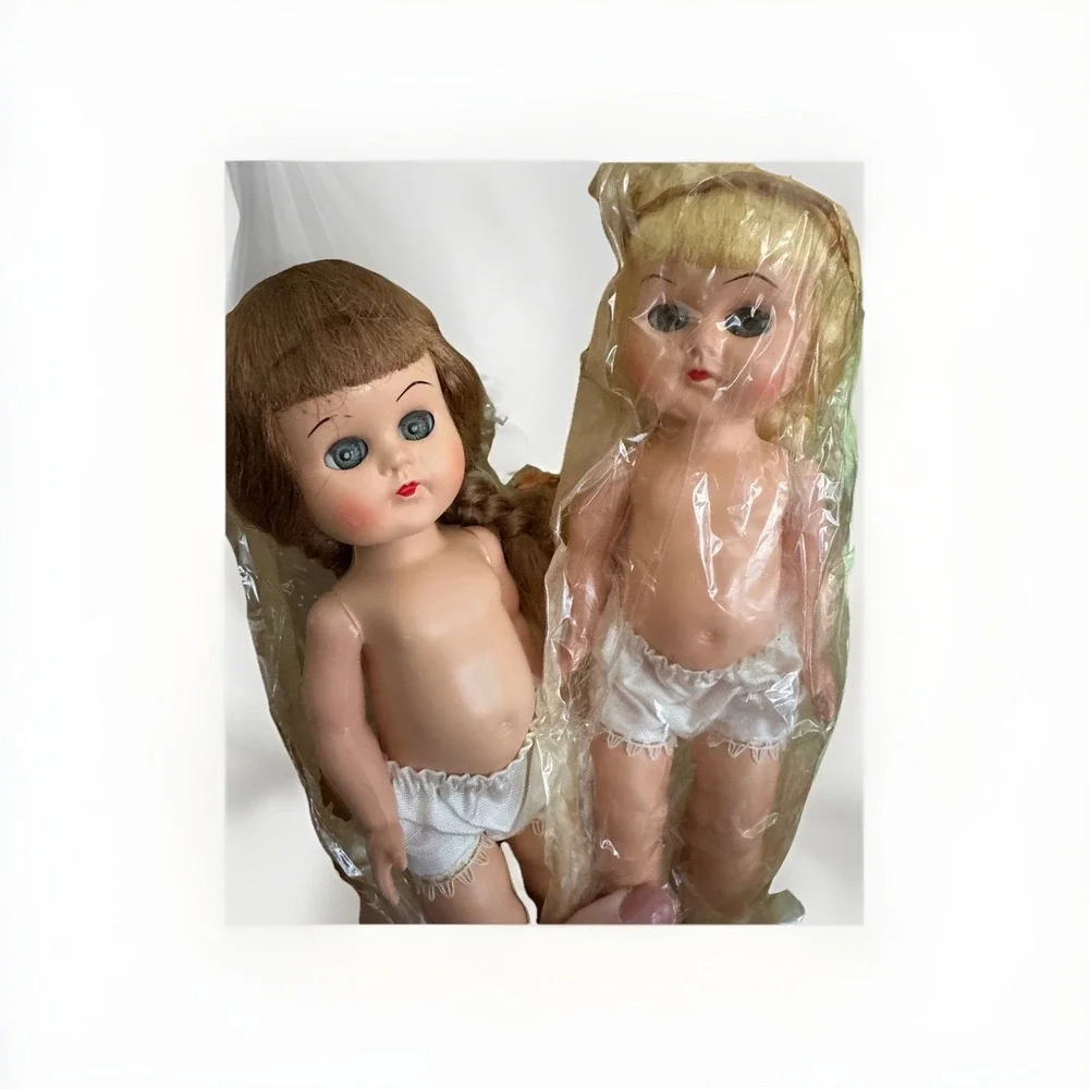 Lot 3 Walker Dolls Blond‎ Brunette NOS 9